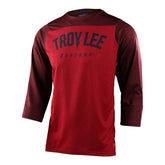 Troy Lee Designs  Ruckus 3/4 Jersey Camber Oxblood